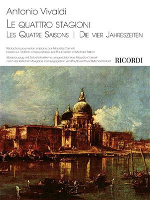 Antonio Vivaldi: Die vier Jahreszeiten: Violine mit Begleitung