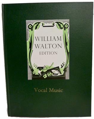 William Walton: Vocal Music: Gesang Solo