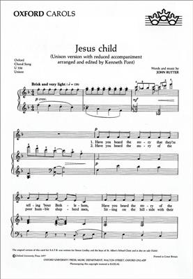 John Rutter: Jesus Child: Gemischter Chor mit Begleitung