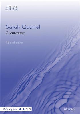 Sarah Quartel: I remember: Männerchor mit Klavier/Orgel