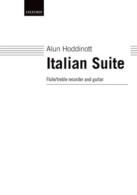 Alun Hoddinott: Italian Suite: Flöte Solo