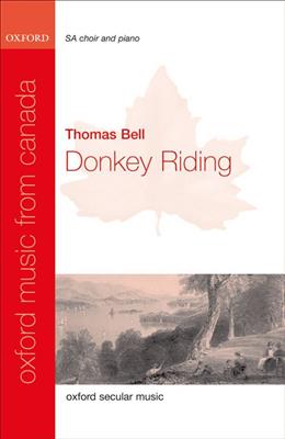 Thomas Bell: Donkey Riding - SA/Piano Accompaniment: Gemischter Chor mit Begleitung