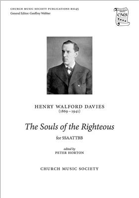 Henry Walford Davies: The souls of the righteous: Musical