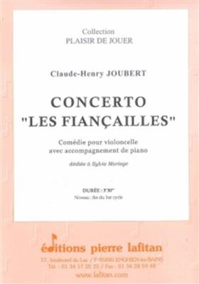 Claude-Henry Joubert: Concerto Les Fiancailles: Cello mit Begleitung