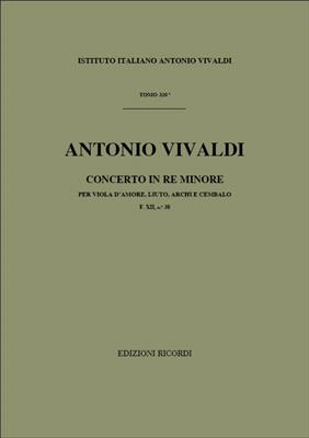 Antonio Vivaldi: Concerto per Viola d'Amore e Liuto Re Min Rv 540: Kammerensemble