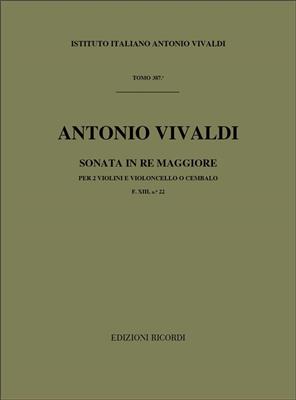 Antonio Vivaldi: Sonata per 2 violini e BC in Re Rv 62: Violin Duett