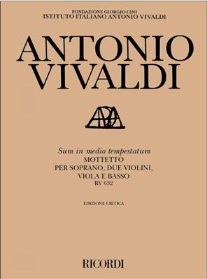 Antonio Vivaldi: Sum In Medio Tempestatum Rv 632: Gesang mit sonstiger Begleitung
