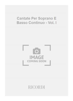 Antonio Vivaldi: Cantate Per Soprano E Basso Continuo - Vol. I: Opern Klavierauszug