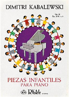Piezas Infantiles para Piano -Op.39, Op. 51 No.1-3: Klavier Solo