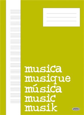 Quaderno di Musica (Block, Cahier de Musique): Notenpapier