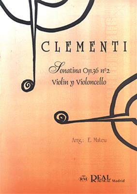 Sonatina Op.36 No.2, para Violín y Violoncello: Streicher Duett