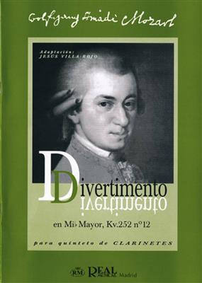 Divertimento en Mib Mayor KV252 No.2: Klarinette Ensemble