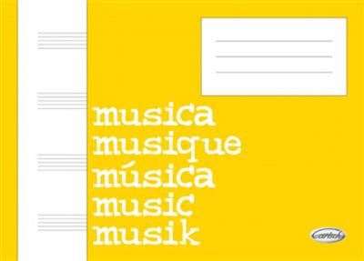 Quaderno di Musica (Block, Cahier de Musique): Notenpapier