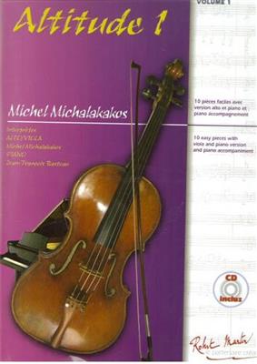 Altitude 1: (Arr. Michel Michalakakos): Viola mit Begleitung
