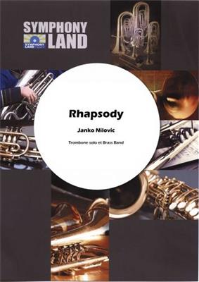 Janko Nilovic: Rhapsody For Trombone Solo and Brass Band: Brass Band mit Solo