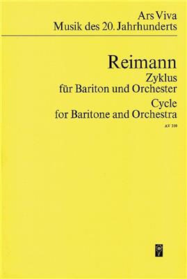 Aribert Reimann: Zyklus: Orchester mit Gesang