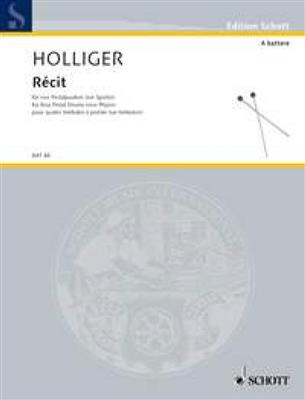 Heinz Holliger: Recit: Percussion Ensemble