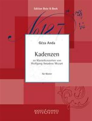 Geza Anda: Cadenzas to W. A. Mozart's piano concertos: Klavier Solo