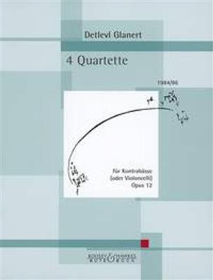 Detlev Glanert: Four Quartets op. 12: Kontrabass Ensemble