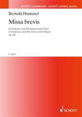 Bertold Hummel: Missa brevis op. 18c: Gesang Duett