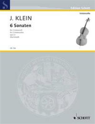 Jacob Klein: 6 Sonaten Opus 2: Cello Duett