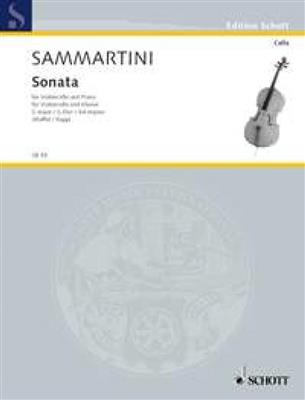 Giovanni Battista Sammartini: Sonate G: (Arr. Alfred Moffat): Cello mit Begleitung