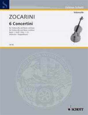 Matteo Zocarini: Concertini 1 (1-3): Cello mit Begleitung
