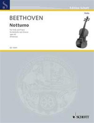 Ludwig van Beethoven: Notturno Op.42: Viola mit Begleitung