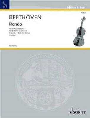 Ludwig van Beethoven: Rondo For Viola and Piano In F Major: Viola mit Begleitung
