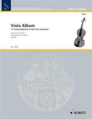 Schott Viola Album: Viola mit Begleitung