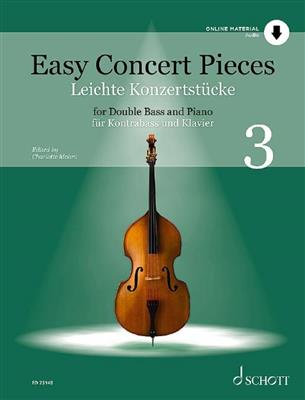 Easy Concert Pieces Band 3: Kontrabass mit Begleitung