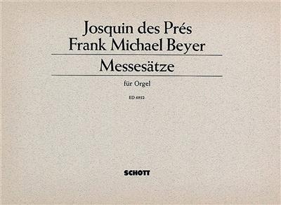 Frank Michael Beyer: Messesatze: Orgel