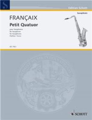 Jean Françaix: Petit Quatuor: Saxophon Ensemble
