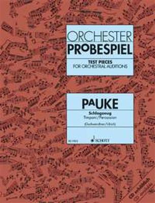 Orchester Probespiel Pauke