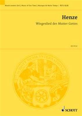 Hans Werner Henze: Wiegenlied der Mutter Gottes: Kinderchor mit Orchester