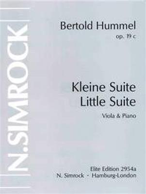 Little Suite op. 19c: Viola mit Begleitung