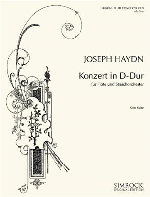 Franz Joseph Haydn: Flötenkonzert D-Dur Hob. VII/D1: (Arr. Oskar Kaul): Orchester