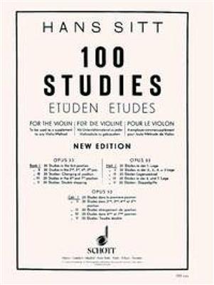 100 Studies - Etüden - Études Opus 32 Vol. 1