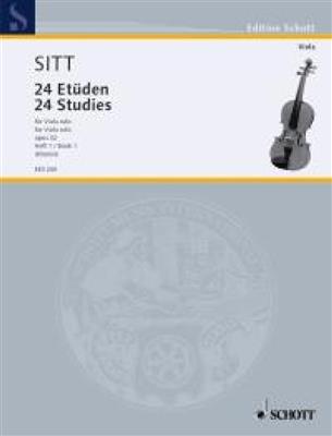 Hans Sitt: Studi (24) Op. 32 Vol. 1: Viola Solo