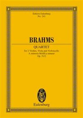 Johannes Brahms: String Quartet Op 51 No 2 In A Minor: Streichquartett