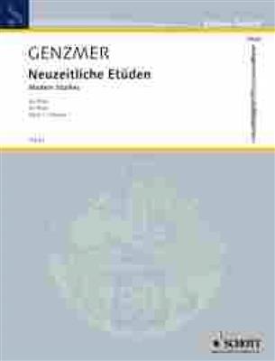 Harald Genzmer: Neuzeitliche Etudes 1: Flöte Solo