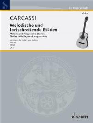 Matteo Carcassi: 25 Melodische & Fortschreitende Etüden Opus 60: Gitarre Solo