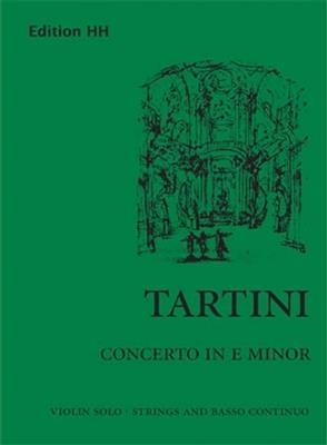 Giuseppe Tartini: Concerto in E minor D.55: Streichensemble