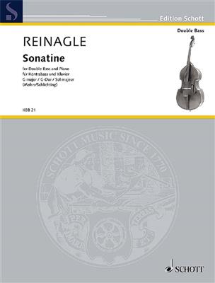 Joseph Reinagle: Sonatine G major: (Arr. Rainer Mohrs): Kontrabass mit Begleitung