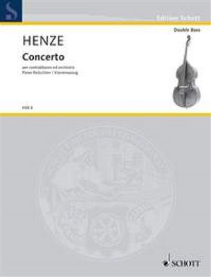 Hans Werner Henze: Concerto Per Contrabbasso E Orchestra: Kontrabass Solo