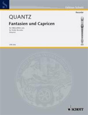Johann Joachim Quantz: Fantasias and Caprices: Altblockflöte