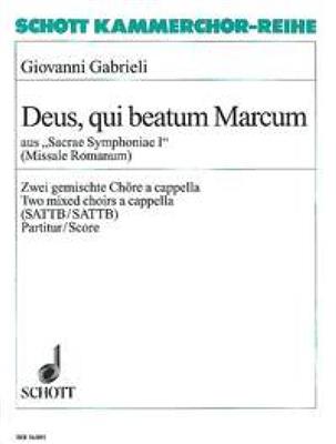 Giovanni Gabrieli: Sacrae Symphoniae I: Gemischter Chor mit Begleitung