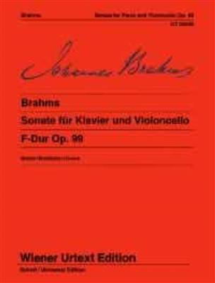 Johannes Brahms: Sonata Op. 99 F Major: Cello mit Begleitung