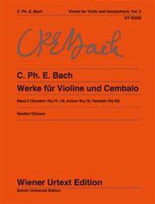 Carl Philipp Emanuel Bach: Sonatas Band 2: Violine mit Begleitung