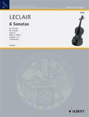 Jean-Marie Leclair: Sonaten(2) & Ein Menuet: Viola Duett